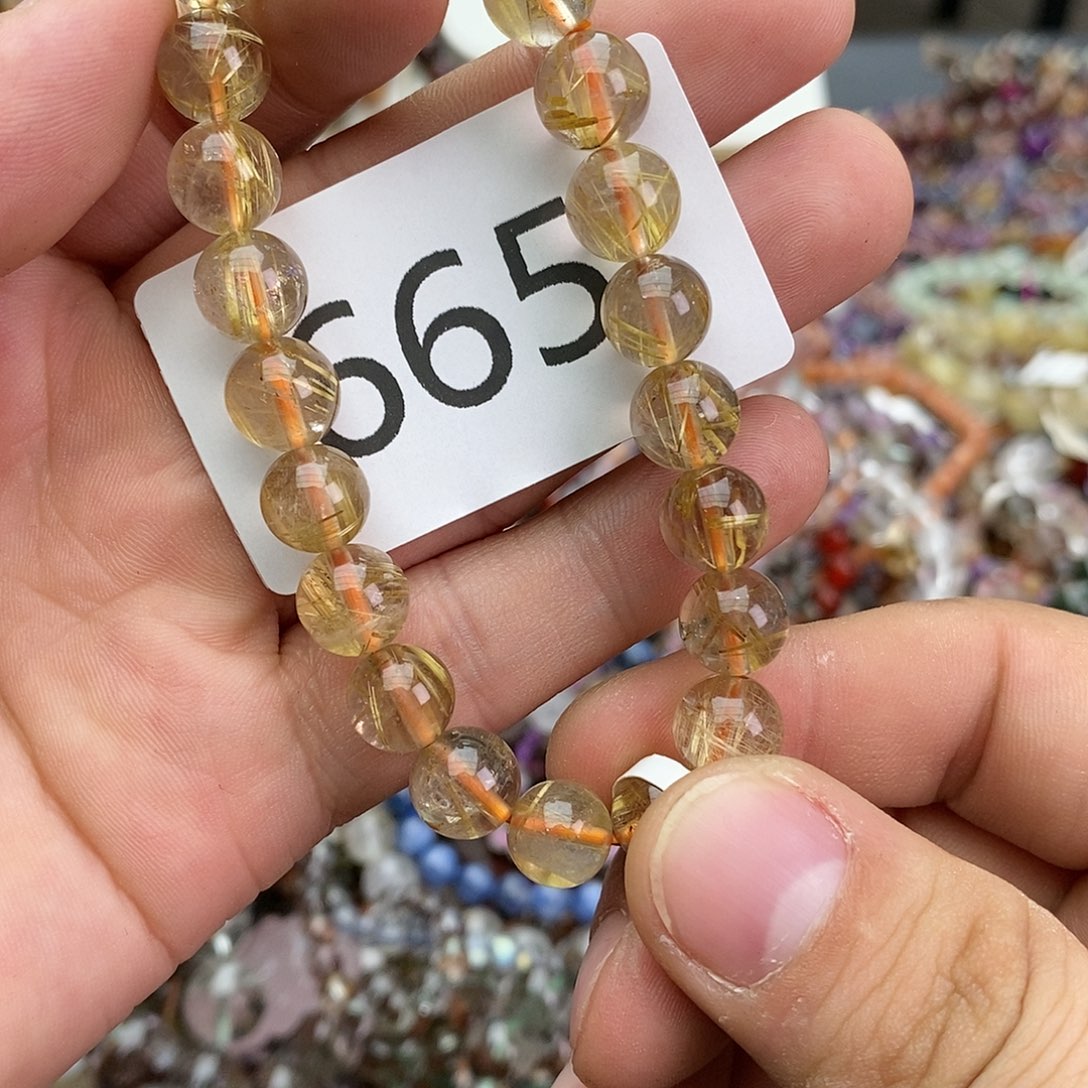 未镶嵌水晶手链手链