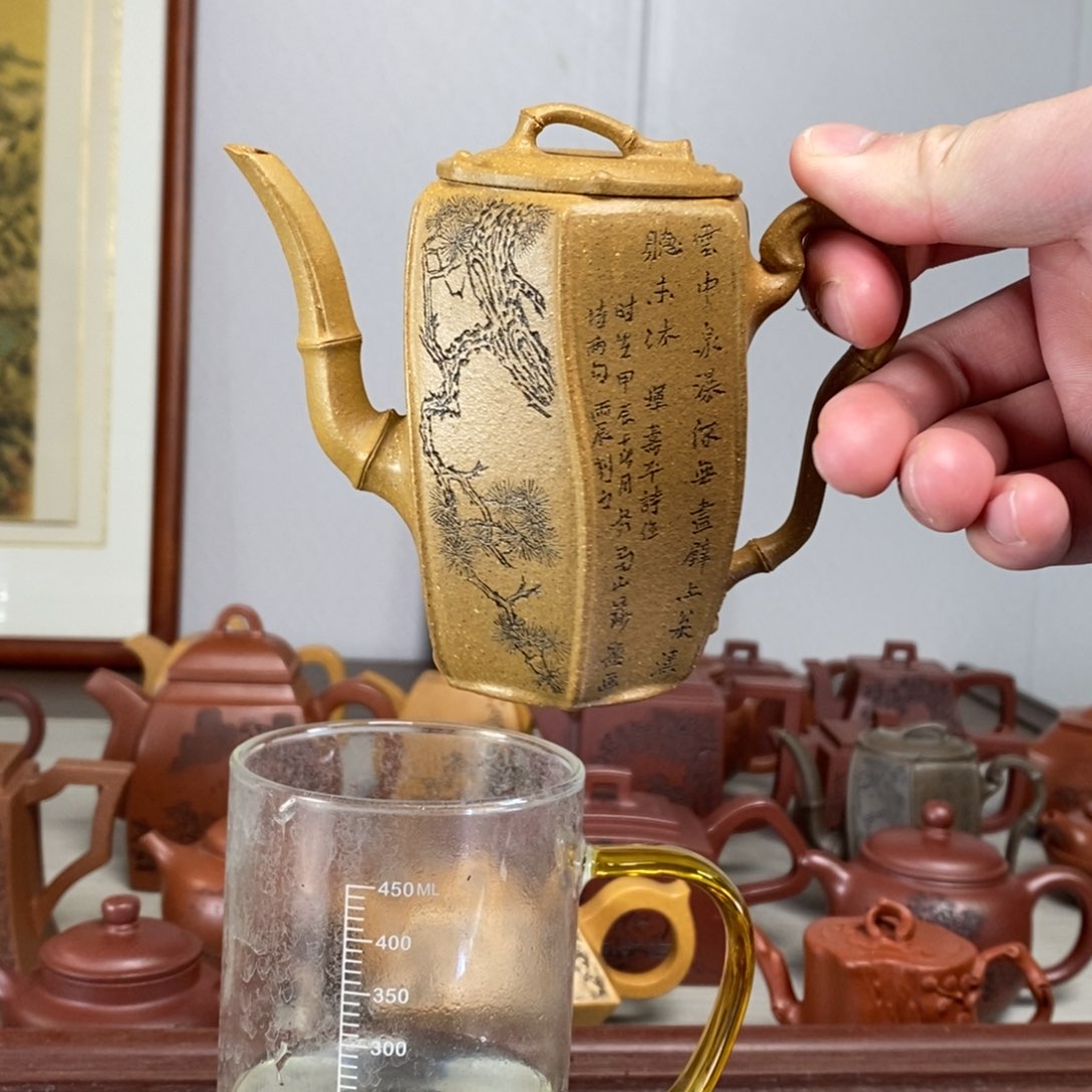 茶壶紫砂原矿泥料传统工艺制作