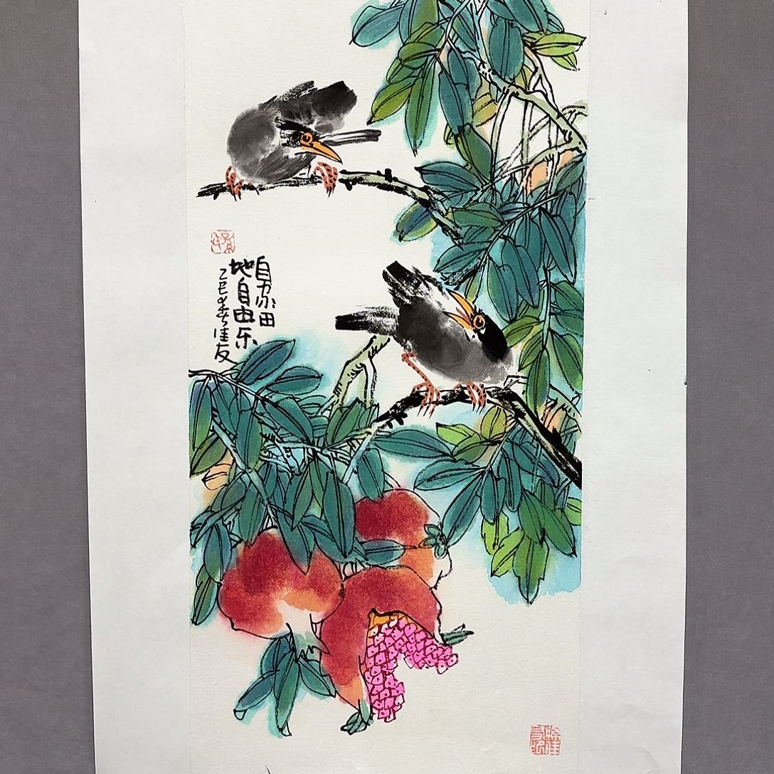 国画国画纯手绘作品请放心去藏