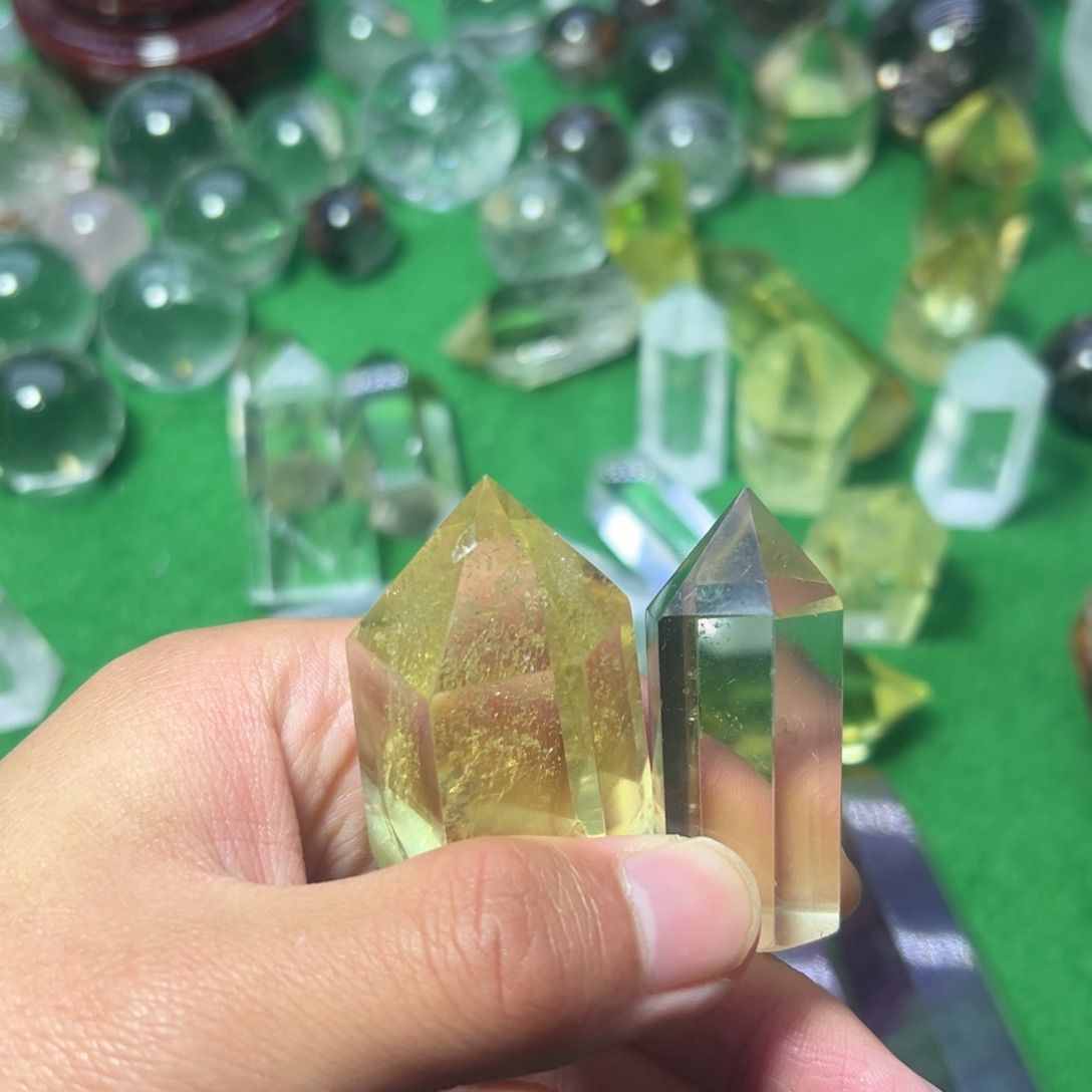 珠宝半成品水晶未镶嵌