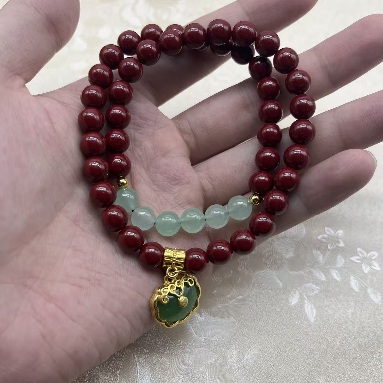 天然辰砂S精美单圈卡8无礼盒 5283