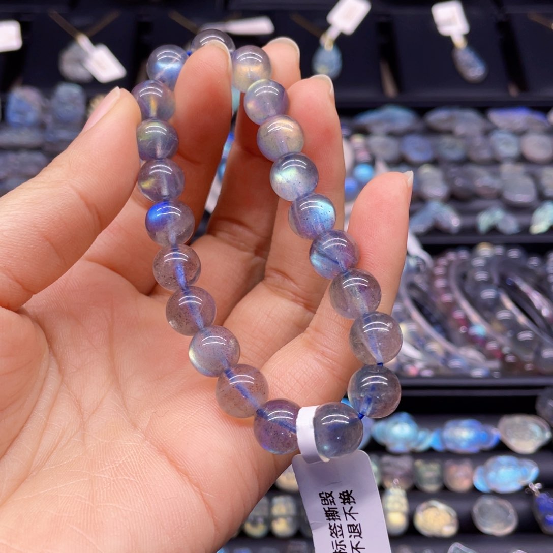 长石手串未镶嵌9.4左右
