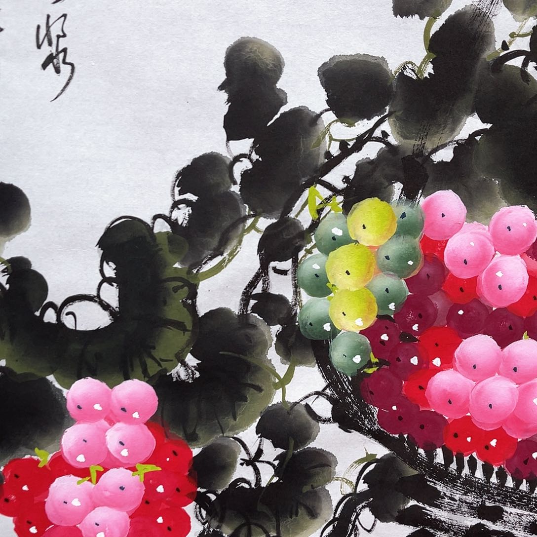 国画纯手绘作品书画