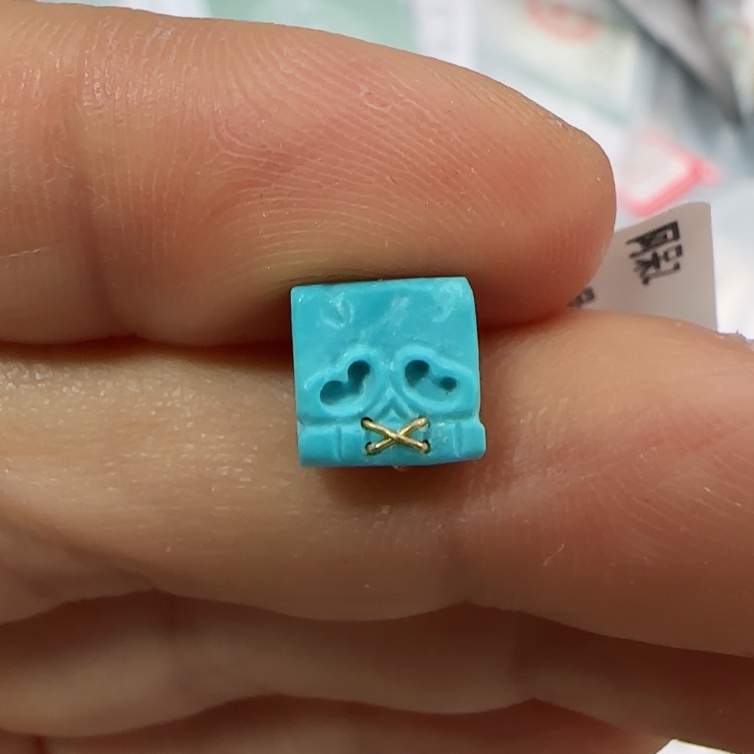 绿松石珠宝半成品未镶嵌