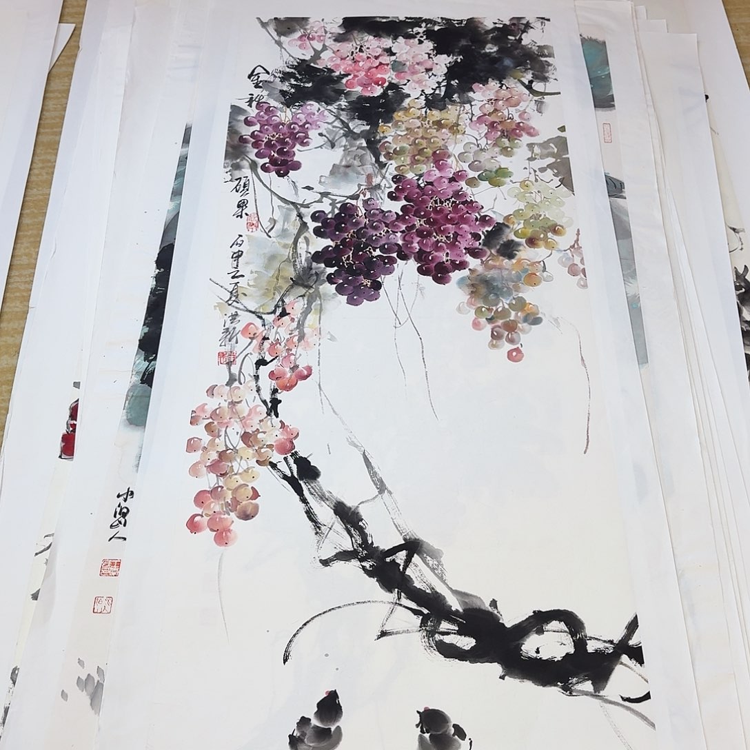 小***食国画138.50手绘做哦