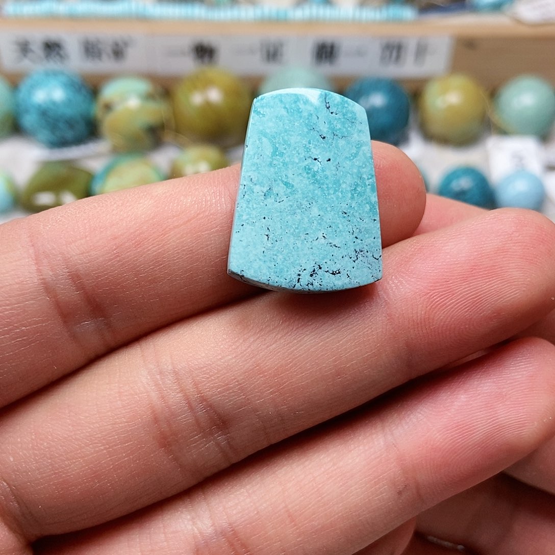 未镶嵌绿松石珠宝半成品