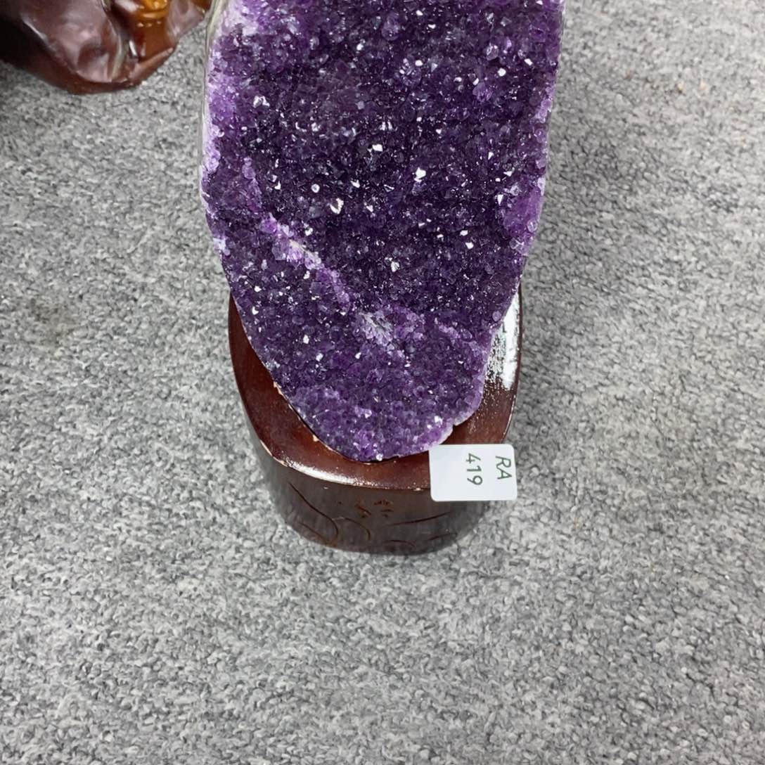 水晶天然水晶未镶嵌仔**灯