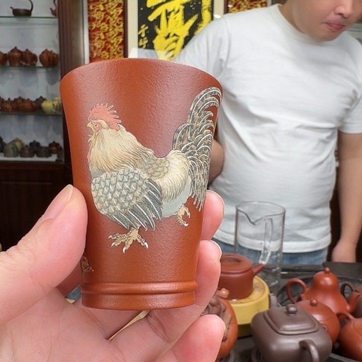 紫砂茶壶大吉大利闻香杯