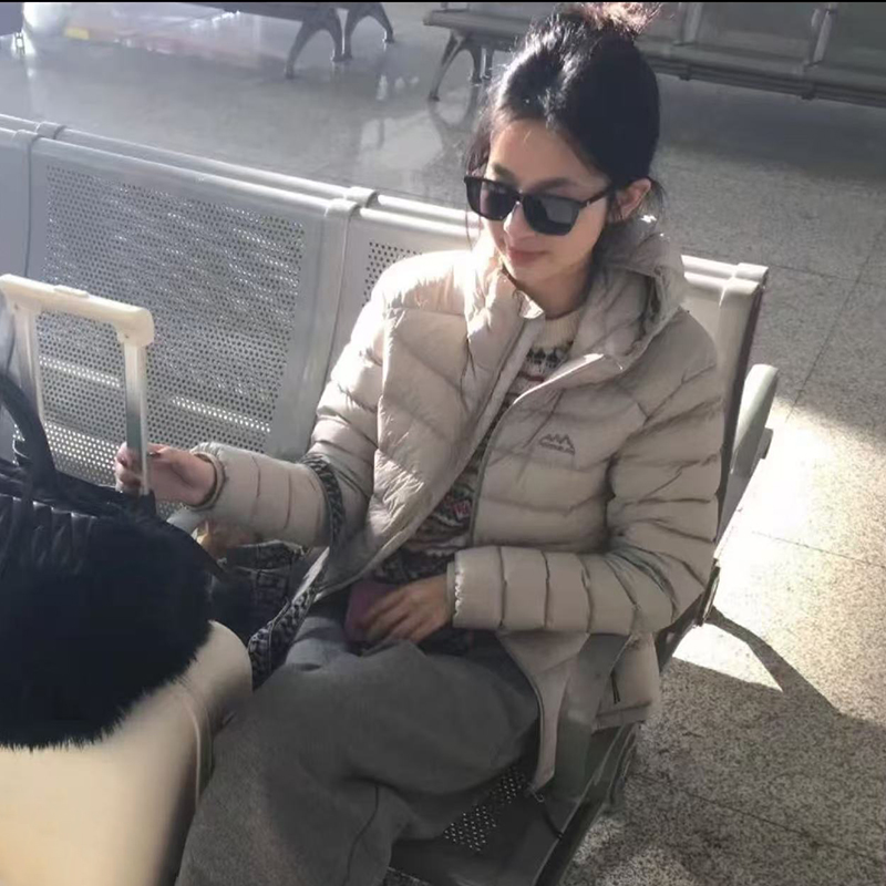 韩系轻薄早秋棉衣外套女连帽修身小个子设计感排骨服爆款夹棉棉袄