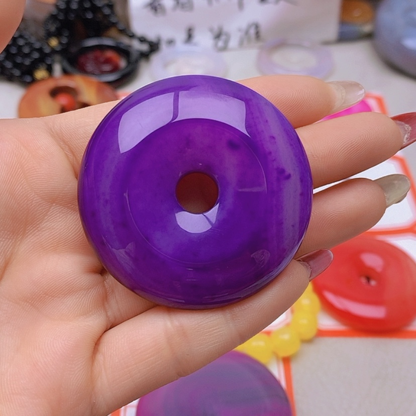 【闪购商品】未镶嵌玛瑙/玉髓珠宝半成品子*晓