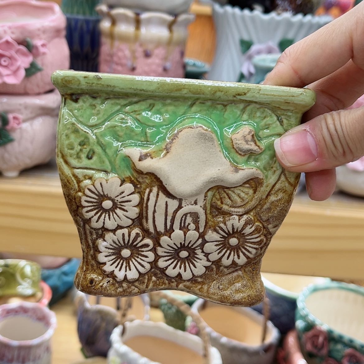 【闪购商品】陶瓷花盆