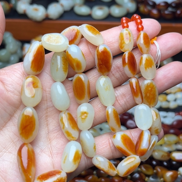 踪***和田玉未镶嵌手链