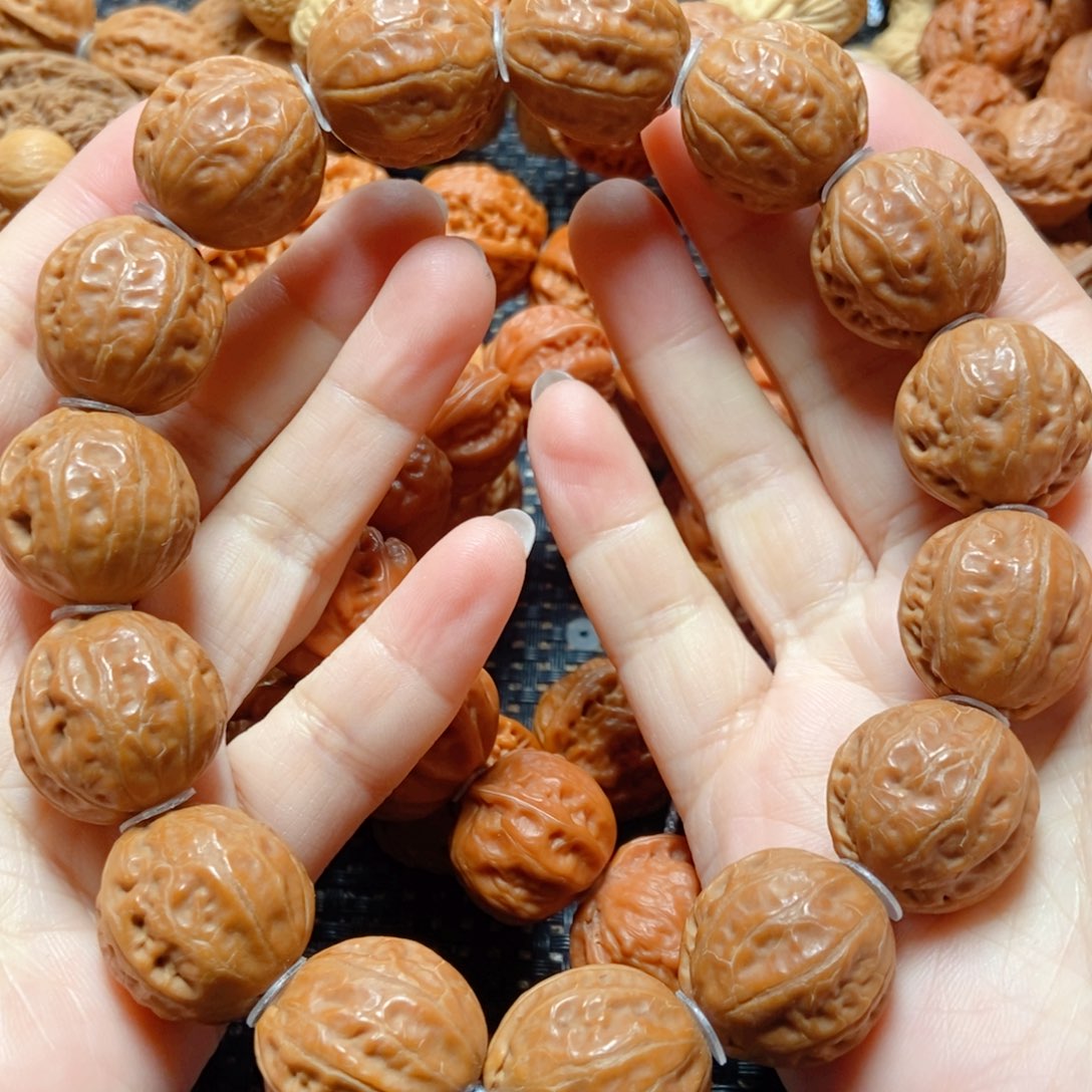 文玩核桃手串光头小枣