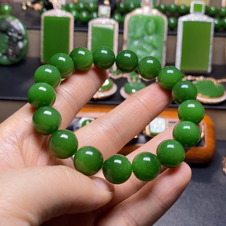 吊坠(不含链)未镶嵌和田玉心**成