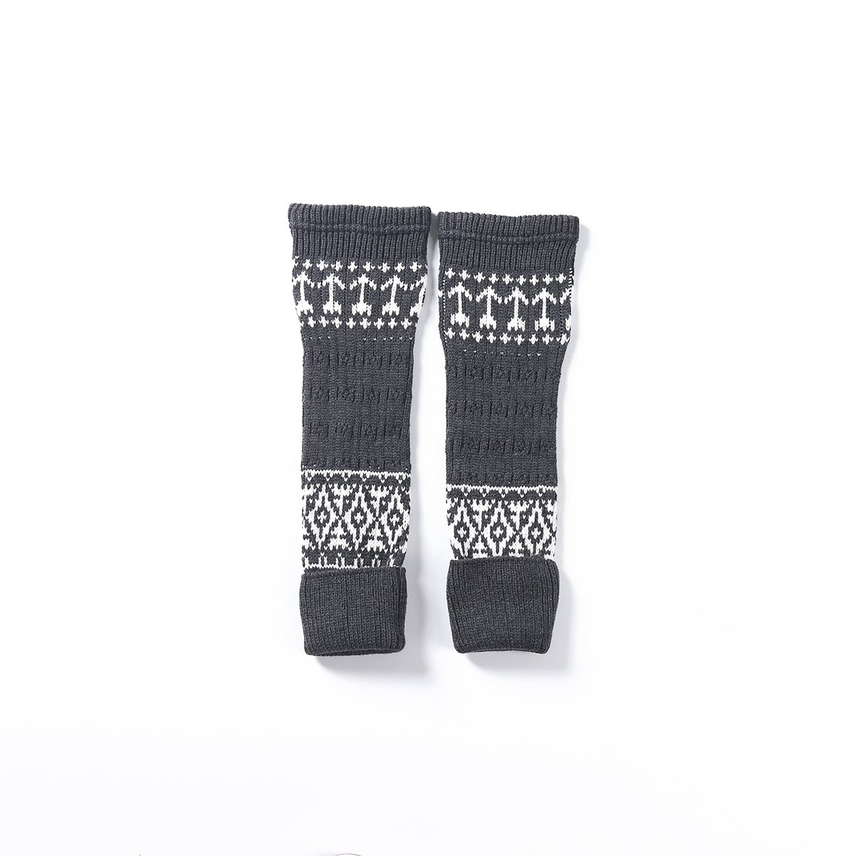 【靠谱之光】费尔岛羊毛保暖堆堆袜套 SE52111