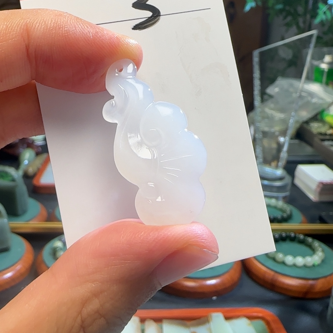 颈饰未镶嵌和田玉3