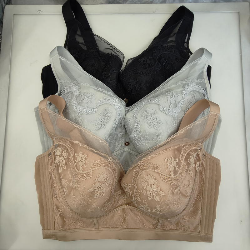 9358 记忆软钢圈CD杯薄杯全罩杯 宽肩带舒适透气文胸34-40