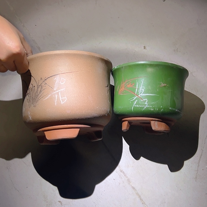 紫砂花盆特价清仓处理