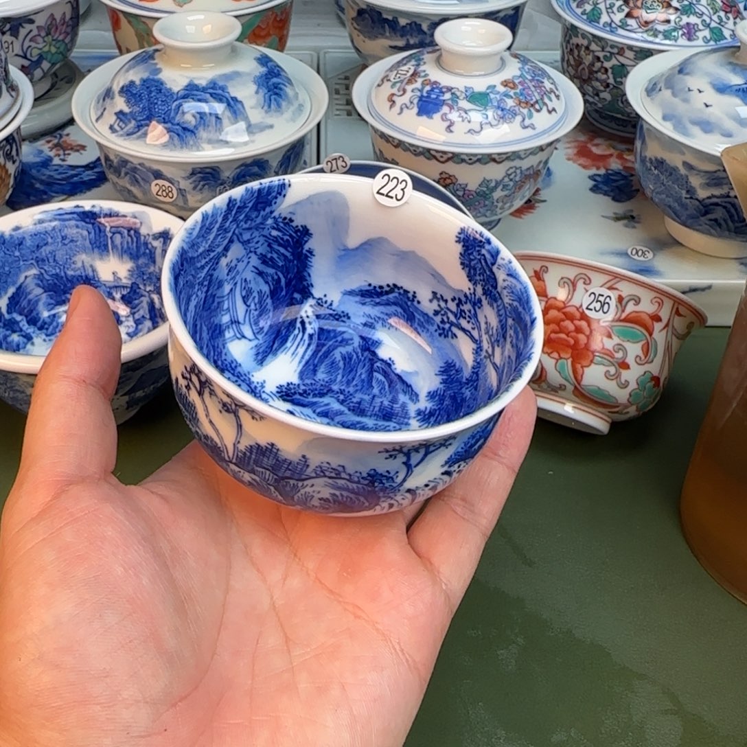 彦祖纯手工手绘茶具223