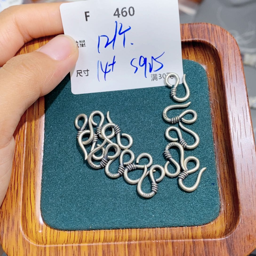 银S925镶嵌颈饰水晶F460