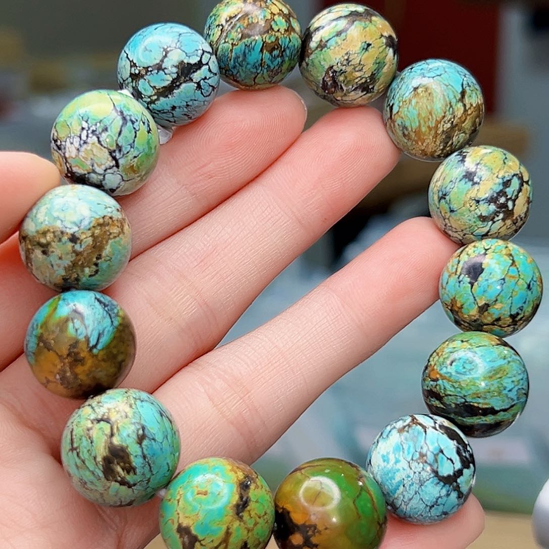 绿松石珠宝奇石未镶嵌