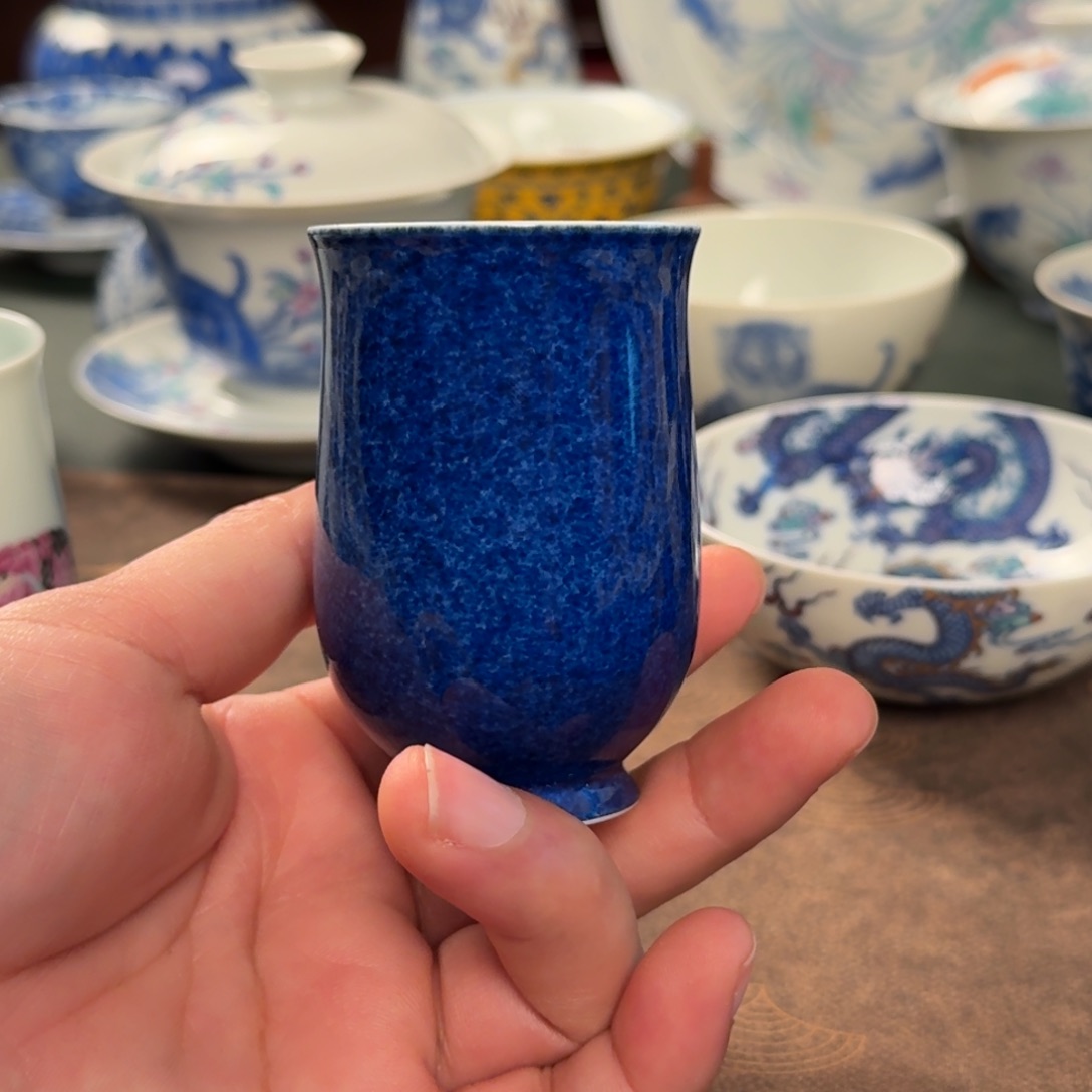 纯手工手绘陶瓷茶具