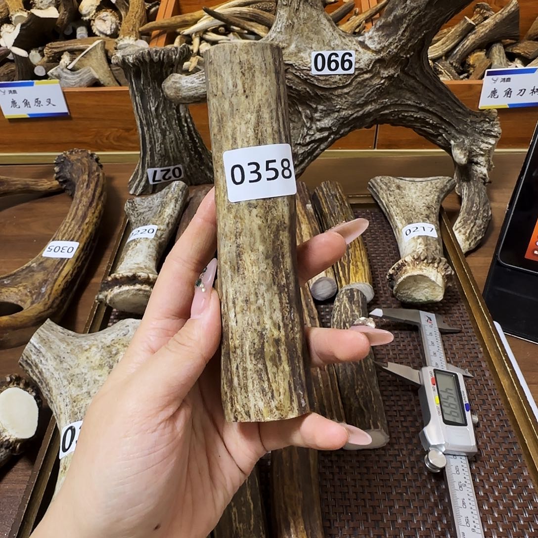 鹿骨手串/手链0358刀柄