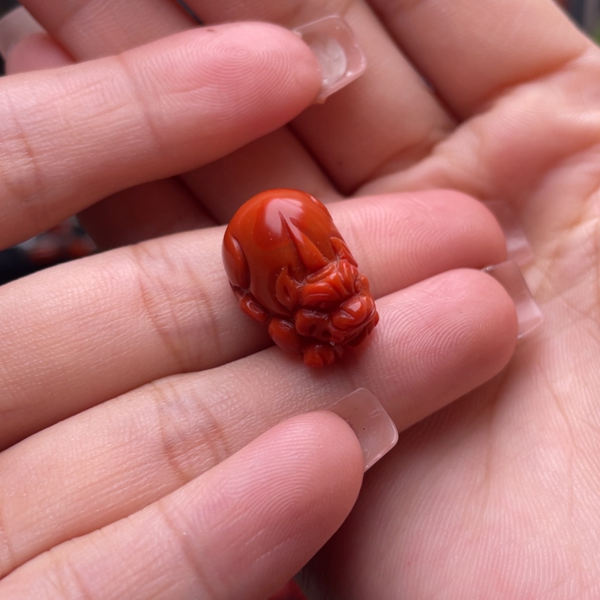 【闪购商品】南红玛瑙貔貅未镶嵌和***光