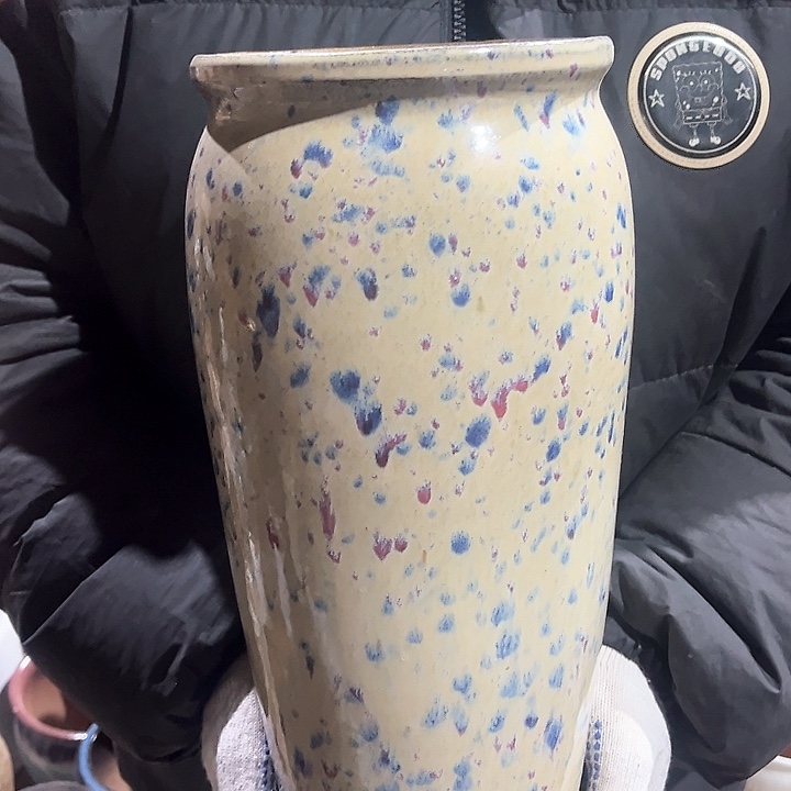 紫砂花盆高36口15———-