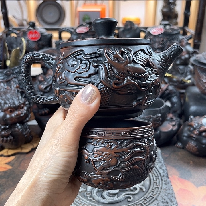 壶云南建水紫陶壶