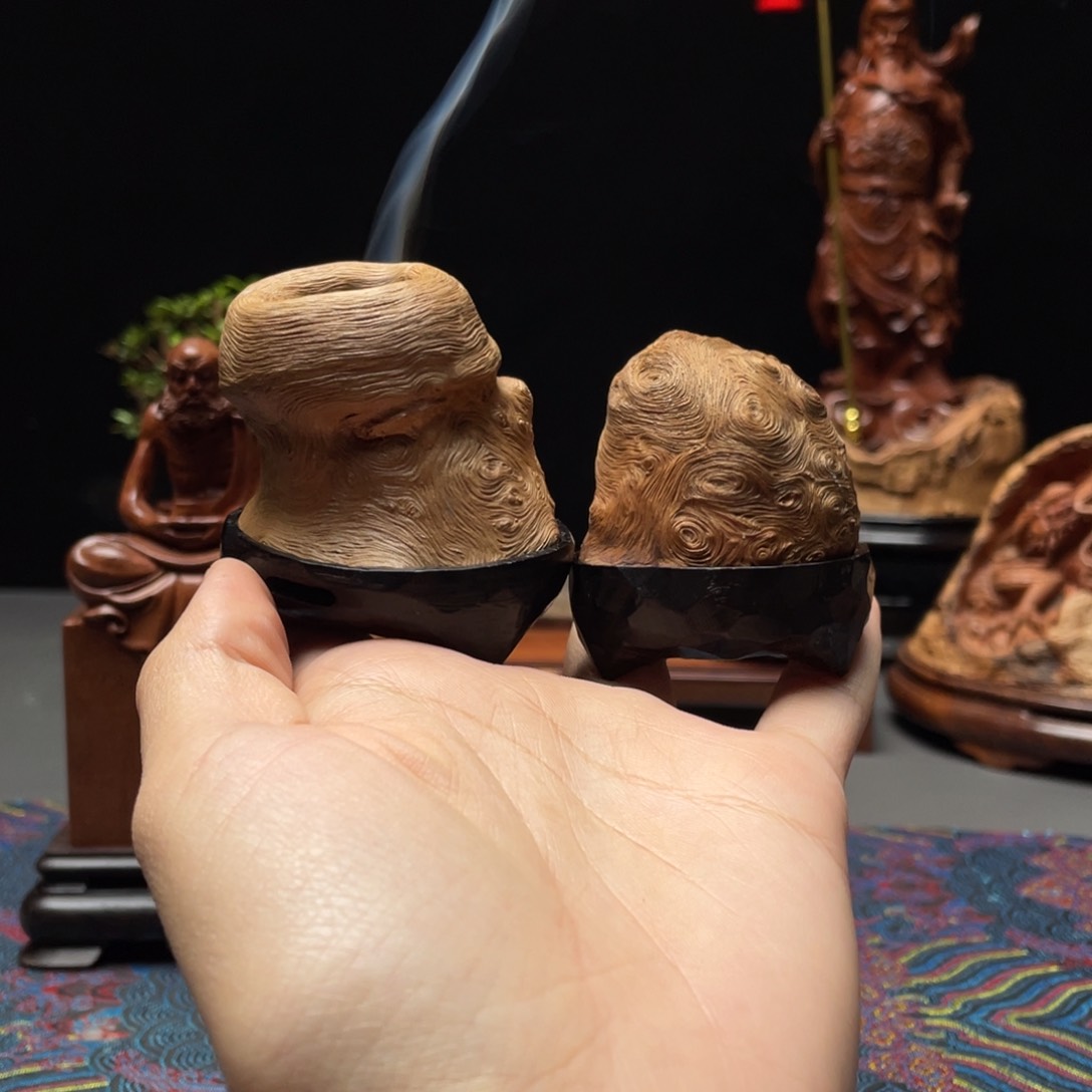 香榧木猪*湿荔枝木香炉