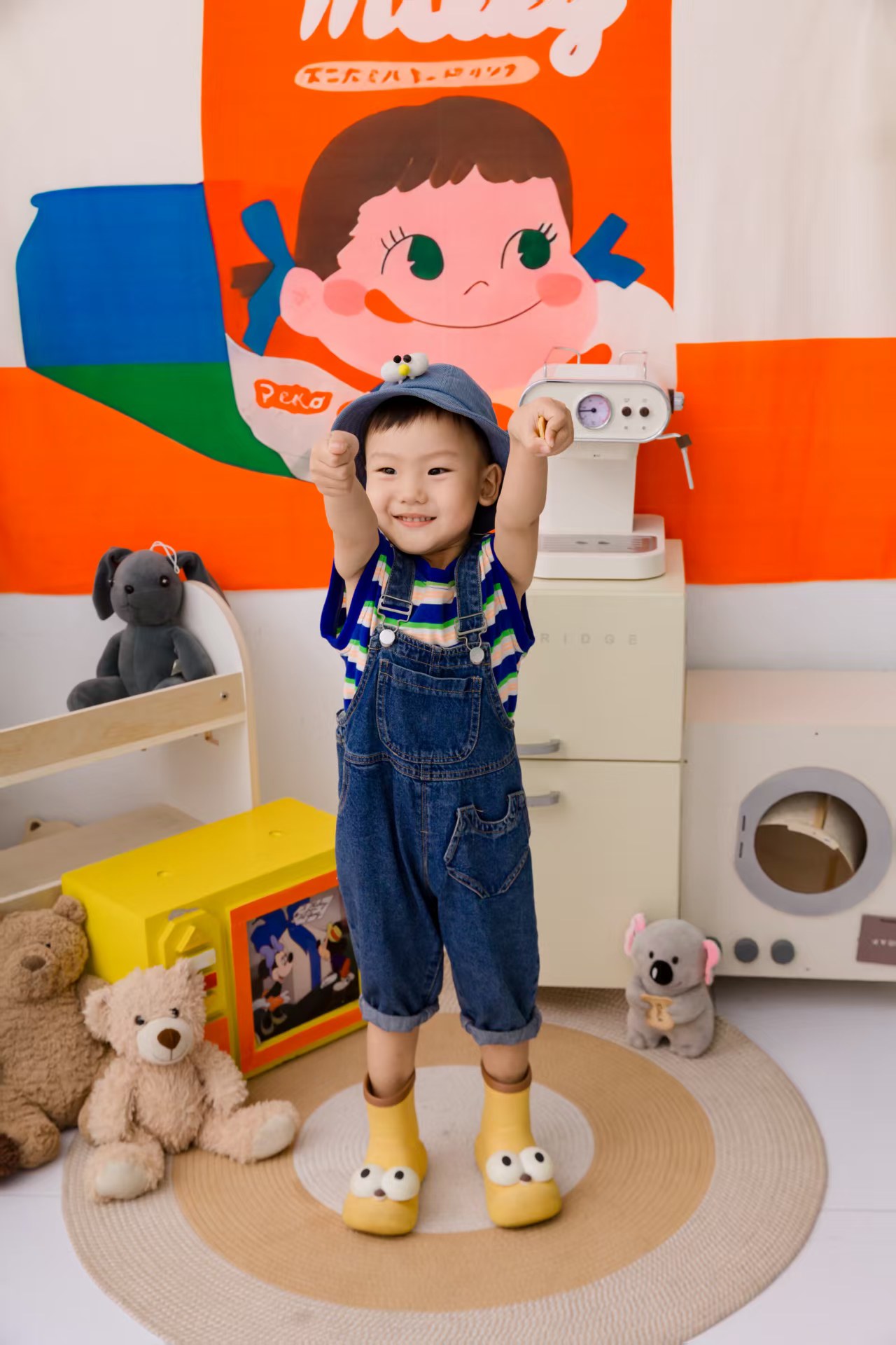 洛橙童装25新款韩系no退no换