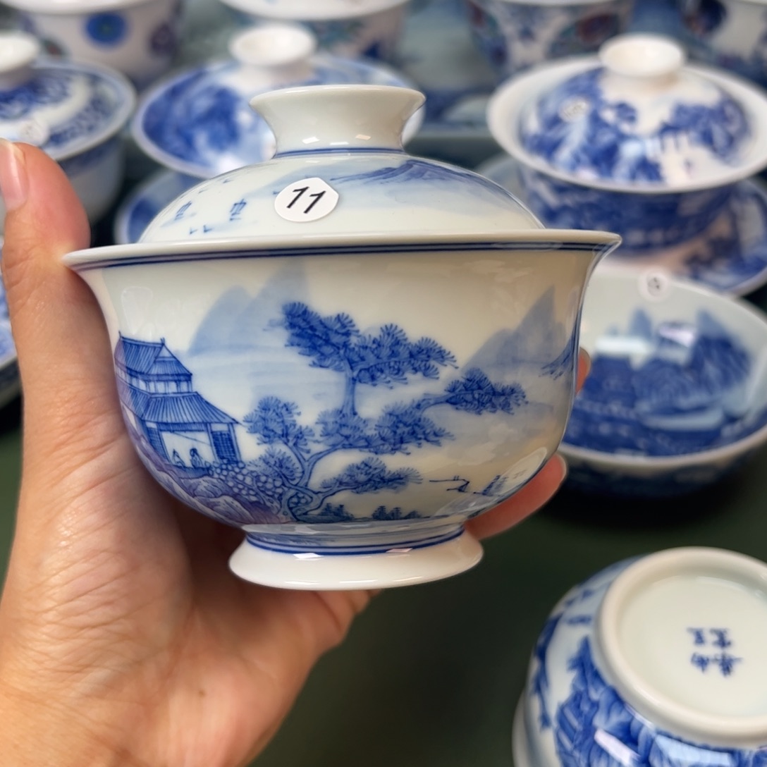 木木景德镇纯手工纯手绘茶具11