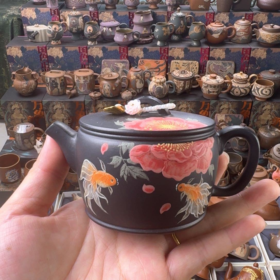茶壶紫砂150cc原矿精工半手