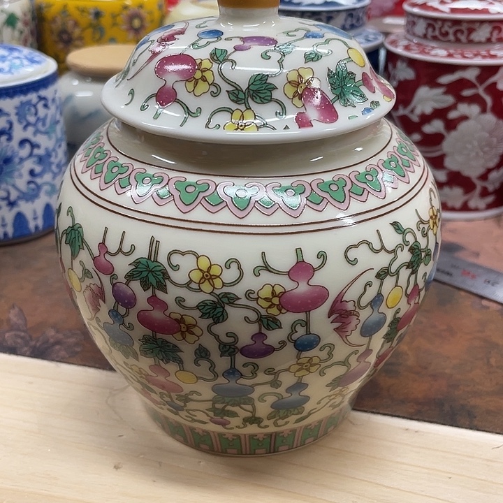 陶瓷罐茶叶罐密封罐储物罐