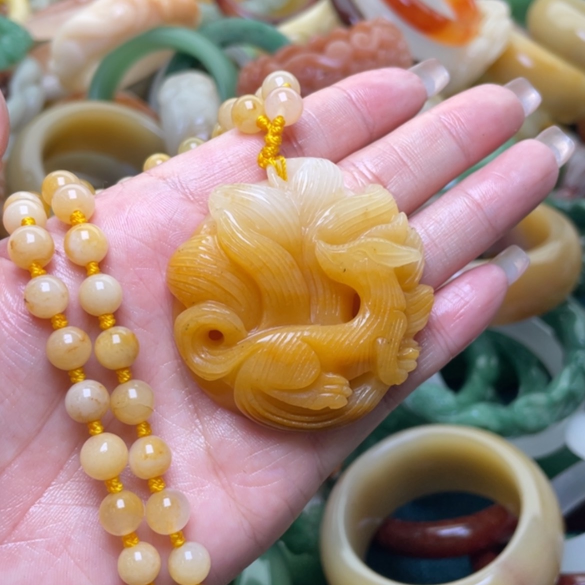 【闪购商品】石英质玉手镯（圆镯）未镶嵌