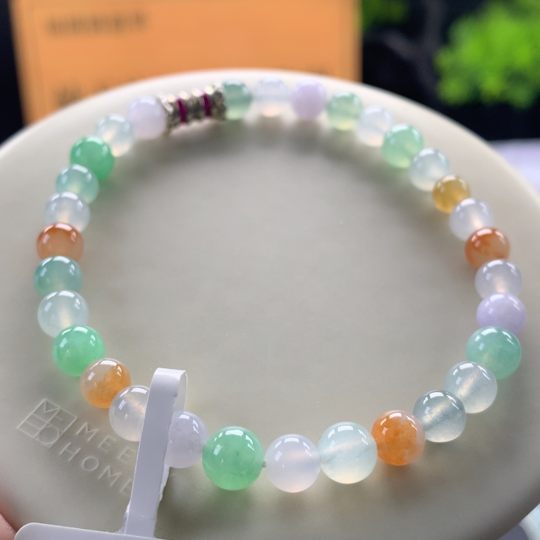 翡翠未镶嵌手链卡6