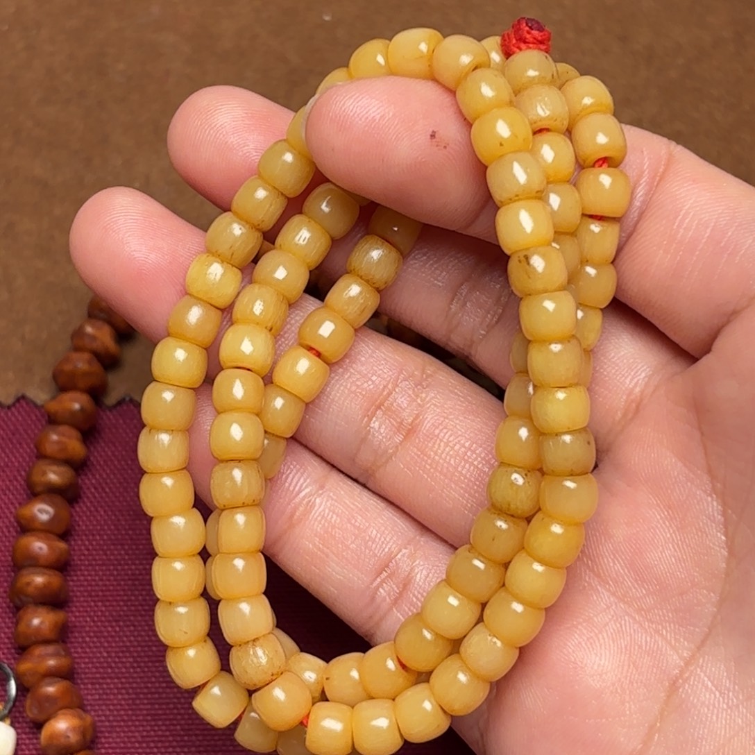 玻璃颈饰藏传小配饰