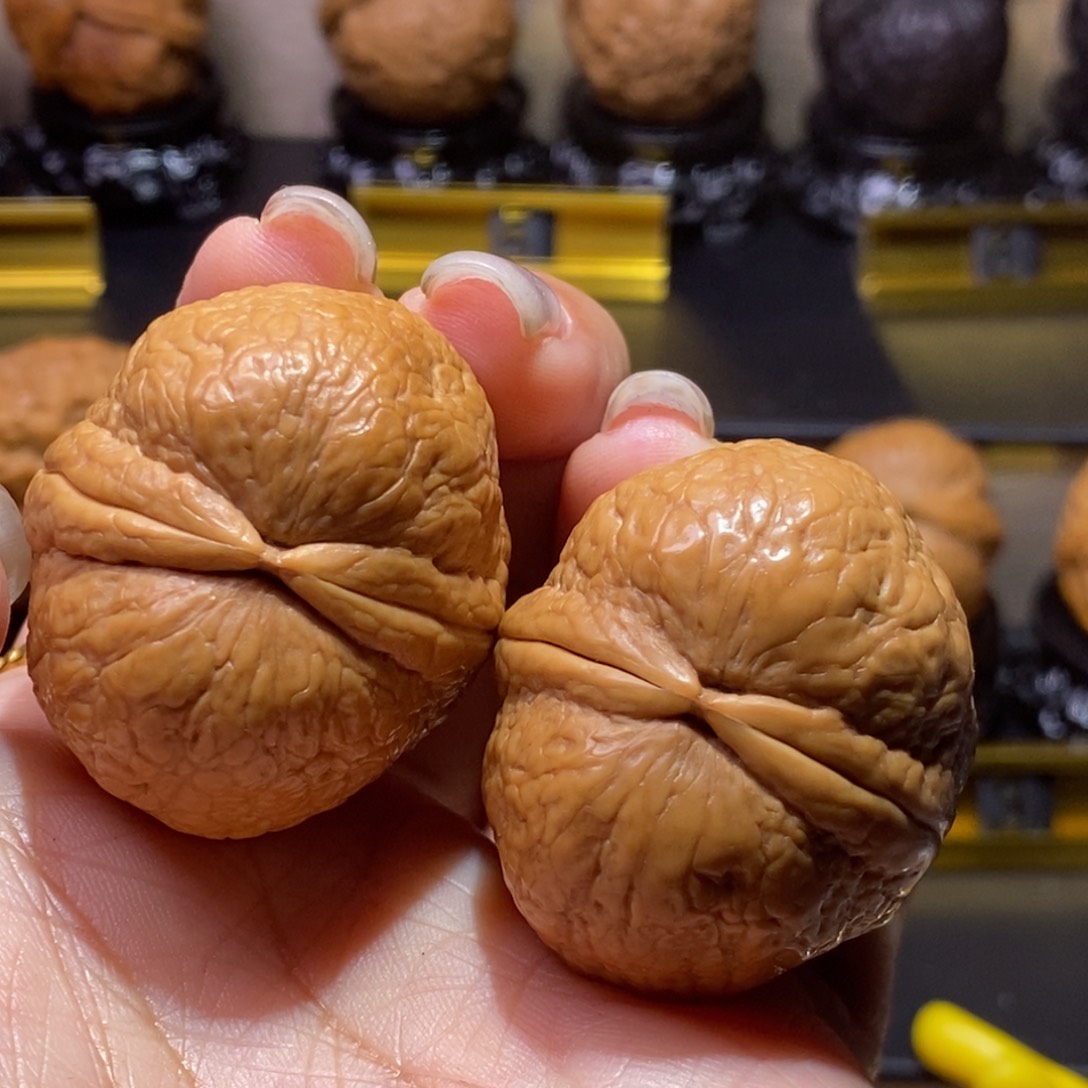 文玩核桃把件萌萌包38尺