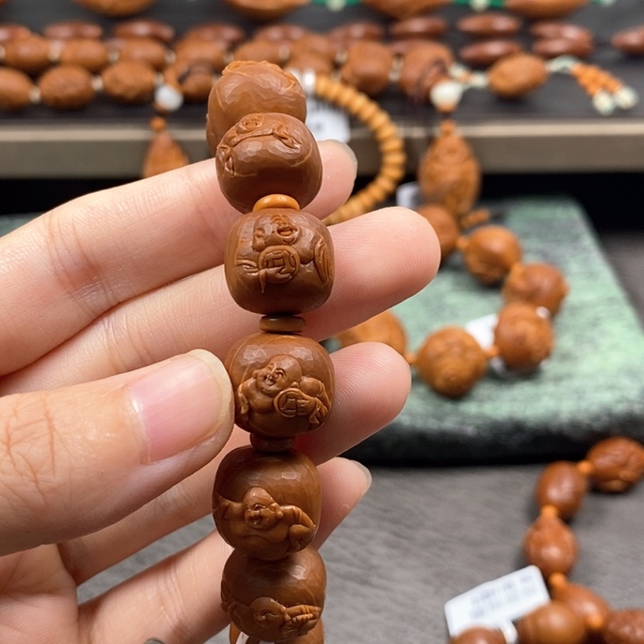 橄榄核手串/手链简****W弥勒