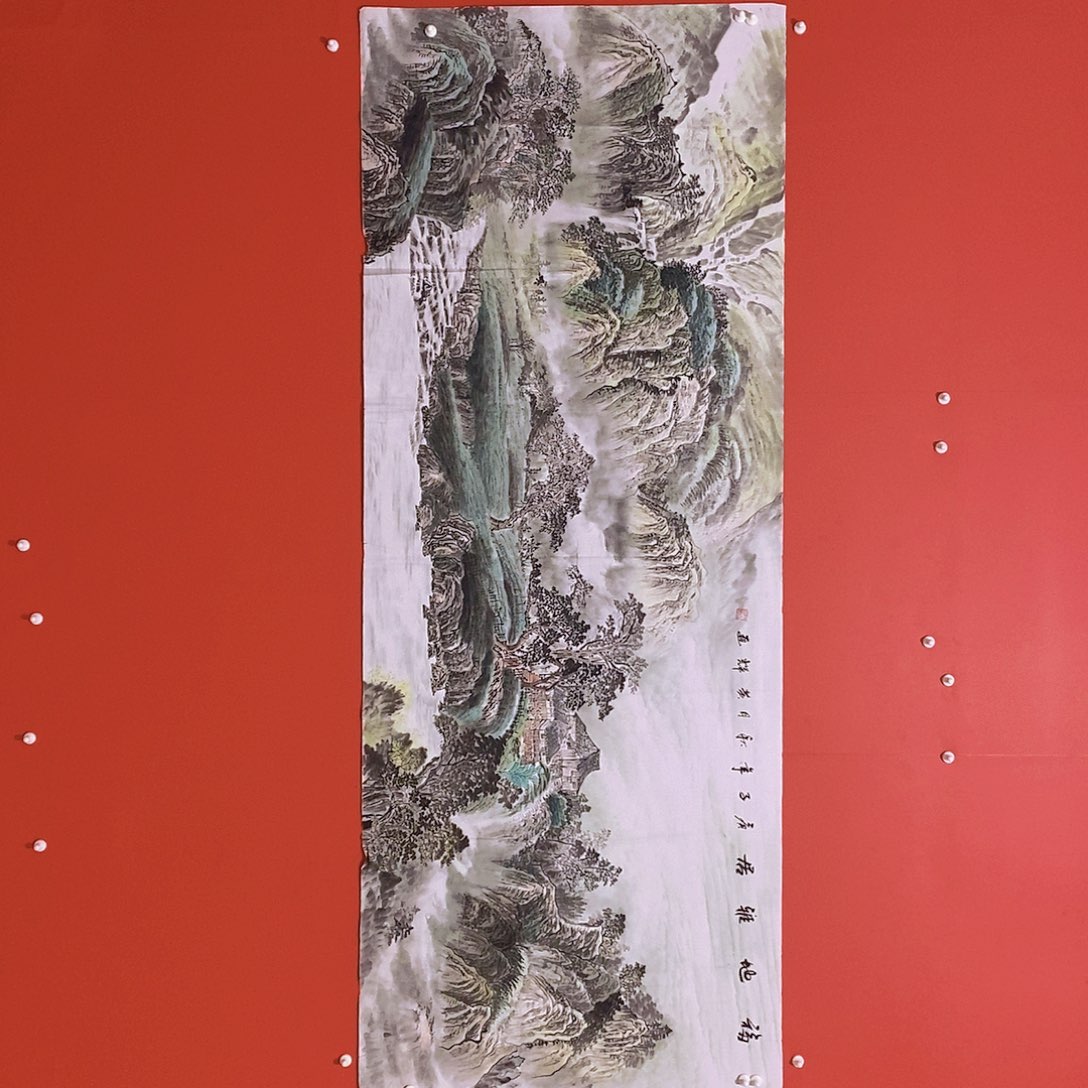 国画山水花鸟字画书画