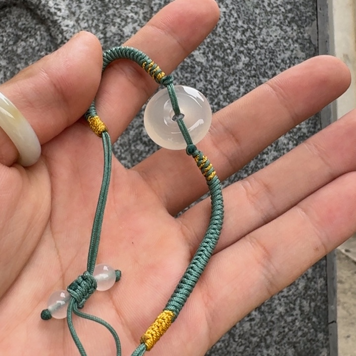 森***淼玛瑙/玉髓手链合金