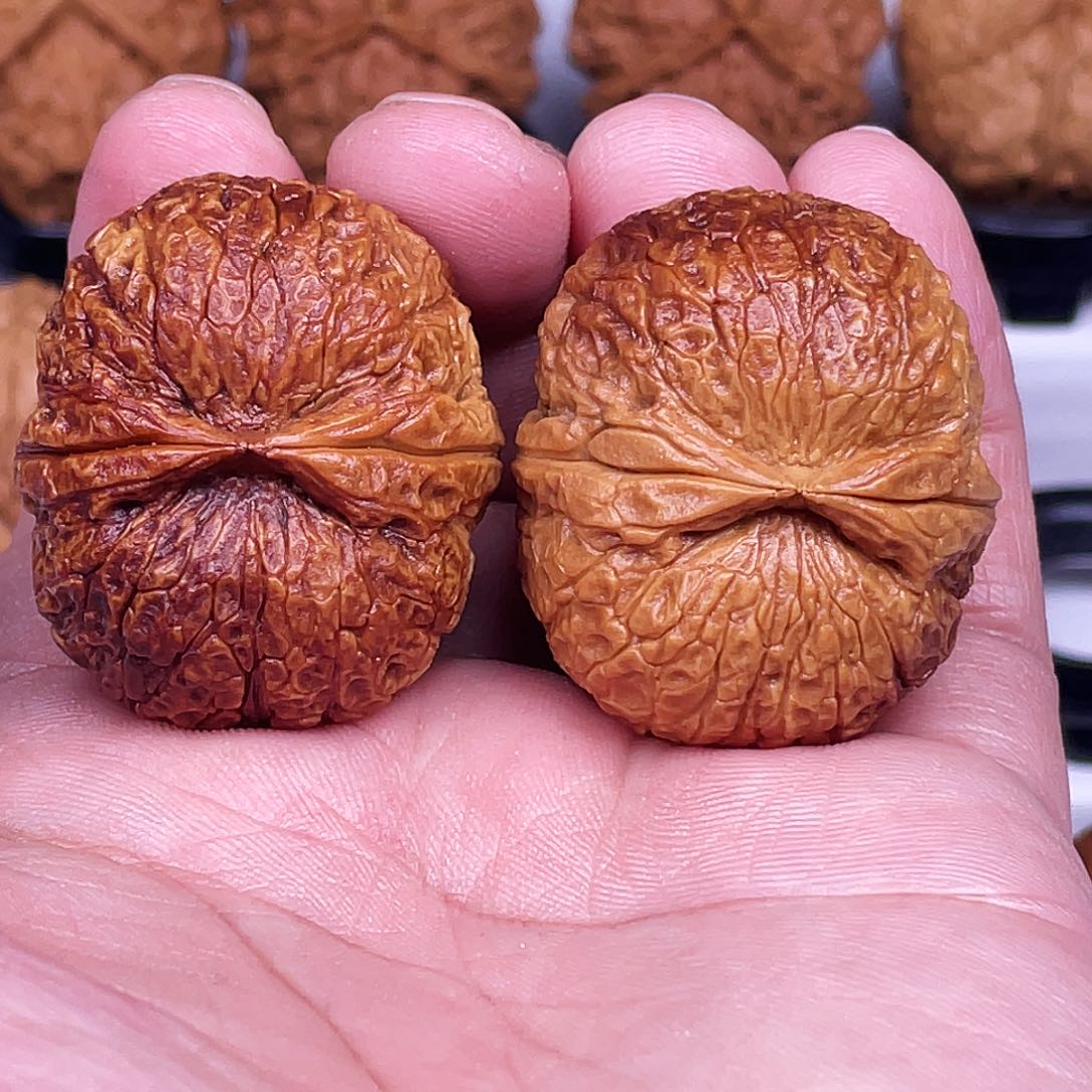 吊坠文玩核桃麒麟蟒珠38尺不退不换