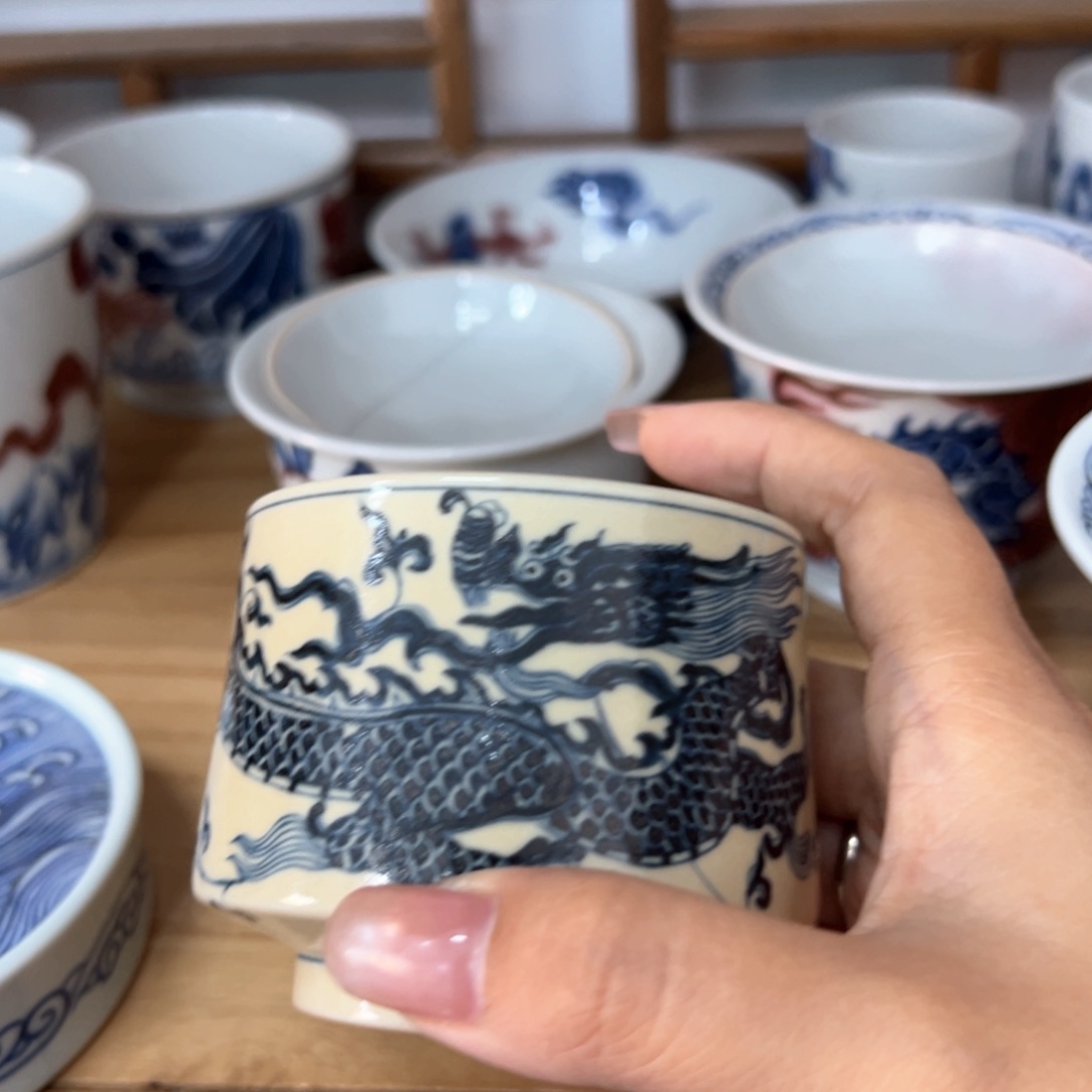 杯景德镇陶瓷杯子