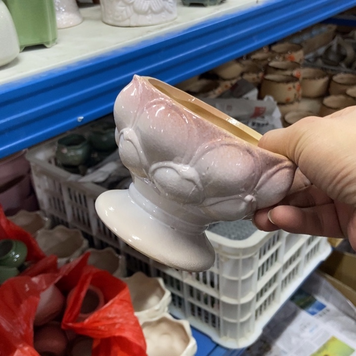 陶瓷花盆单场满9.9发11*8.5