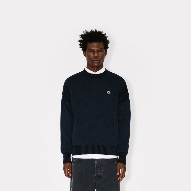 KENZO 26春夏新品 男士海棠花BOKE 2.0 经典百搭时尚套头针织衫