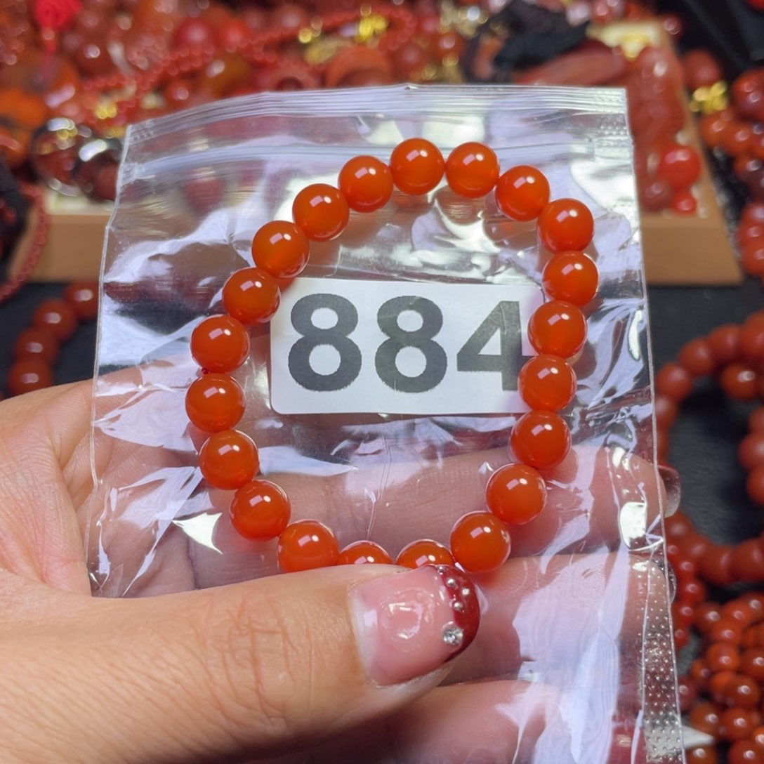 南红玛瑙手链未镶嵌沐*