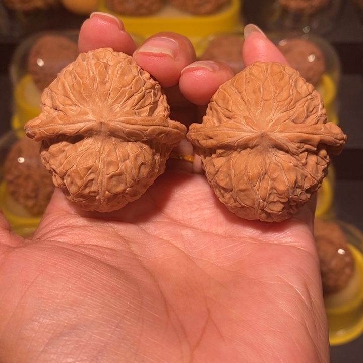 核桃文玩核桃43尺南瓜墩