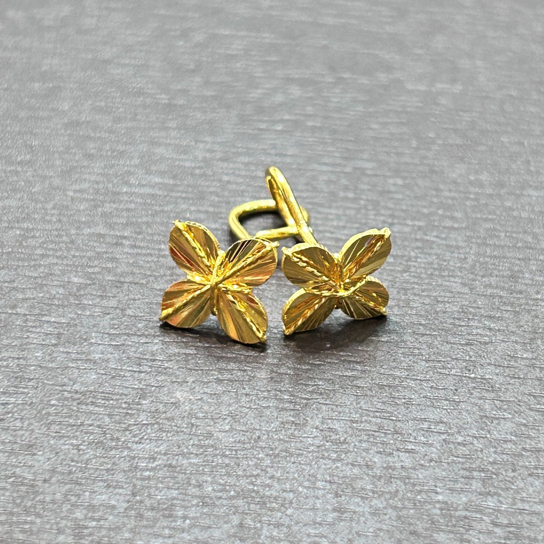 【木子专享】足金999投资金攒黄金七彩四叶草ZBHJE653克重多退少补