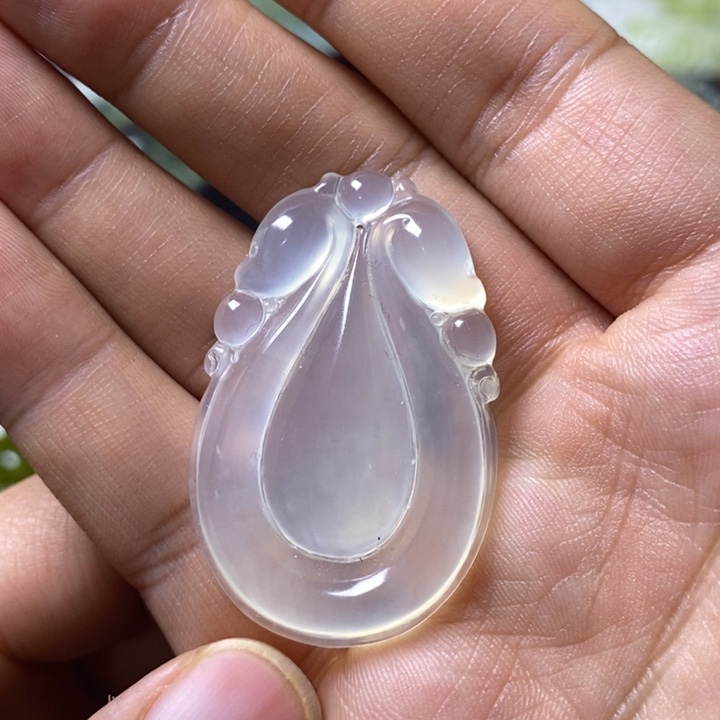 岫玉岫玉颈饰未镶嵌